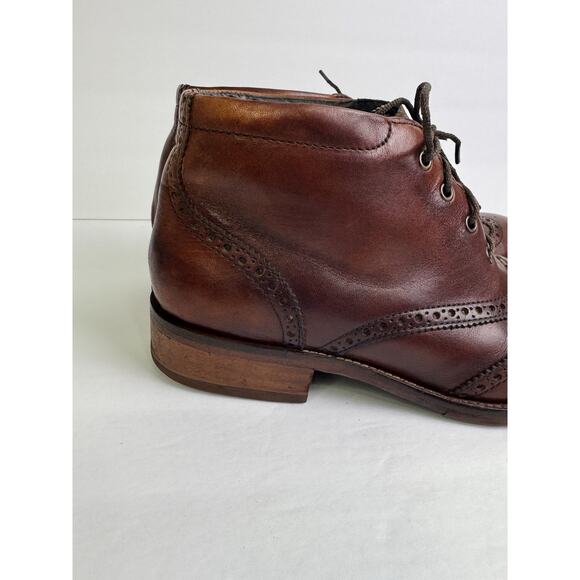 Cole Haan Liam Chukka II Wingtip Leather Ankle Boots Brown Men’s 9.5 C11053 main image 6